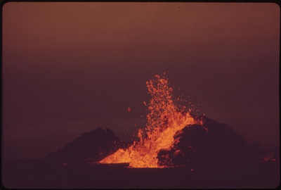 Mauna Ulu Eruption, 1973