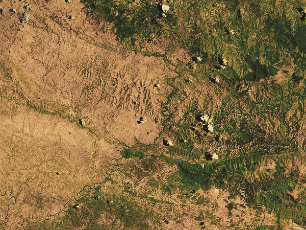Haiti and Dominican Republic border