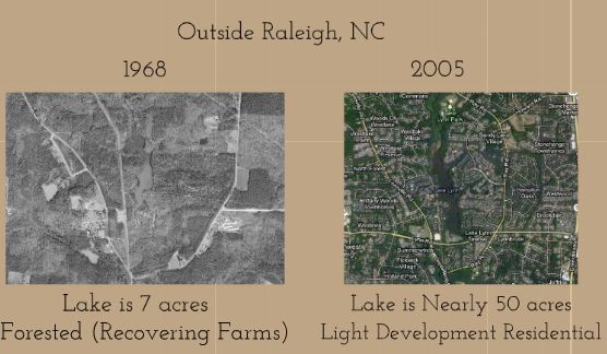 Development at Lake Lynn, Raleigh