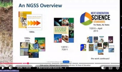 NGSS introductory slide